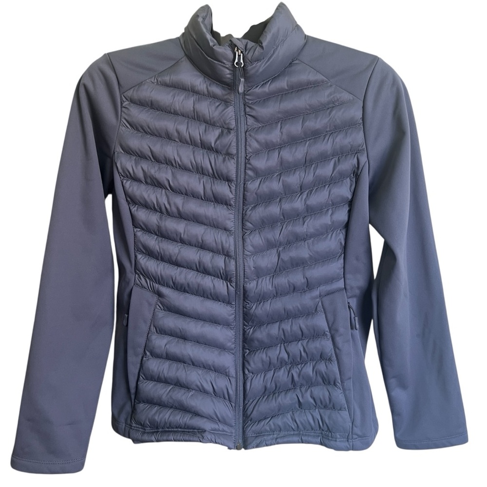 32 Degrees Women's Dark Purple Puffer Jacket Size Medium